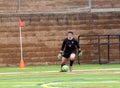 College NCAA DIV III WomenÃ¢â¬â¢s Soccer Royalty Free Stock Photo